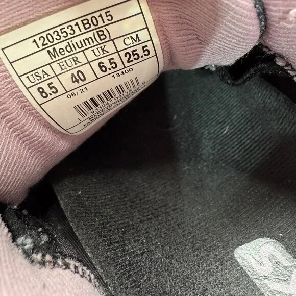 Brooks Adrenaline GTS 22 Womens Running Shoes Size 8.5 Gray & Pink - Picture 5 of 10